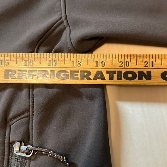 Mens The North Face Soft Shell Jacket Size Small Brown/Tan - Picture 3 of 7